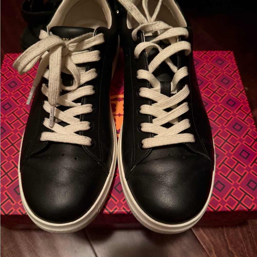 Nordstrom Black and White High-Top Sneakers